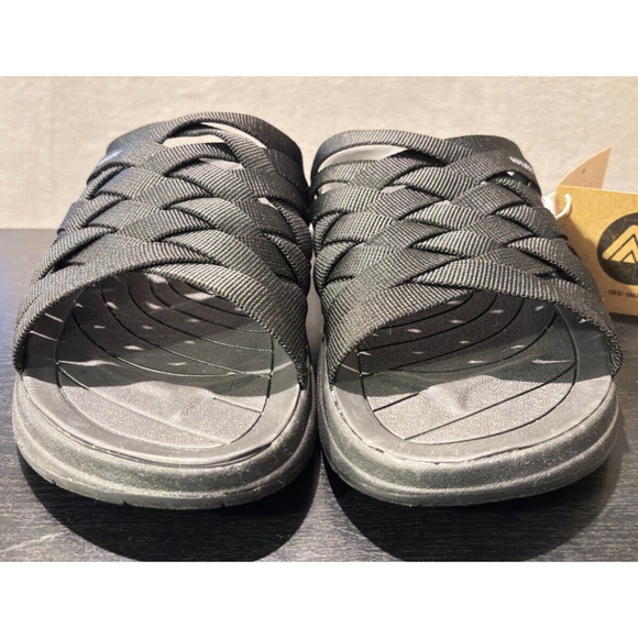 MALIBU SANDALS Zuma EVA Rubber Nylon Black Men's Size 13 Sandals - Picture 3 of 9